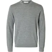 Selected Tröja 'SLHTray' gråmelerad