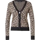 Vero Moda Kofta 'VMARIA' ljusbeige / svart