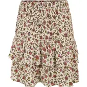 Nasty Gal Kjol blandade färger / vit
