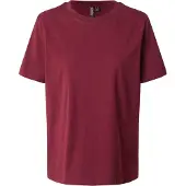 Pieces T-shirt 'PCRia' vinröd