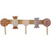 Bloomingville Rudy klädhängare, Brun, FSC100%, MDF