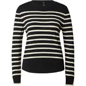 ONLY Tröja 'ONLKalana' svart / vit