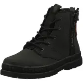 Bugatti Boots med snörning mörkgrön / svart