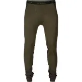 Härkila Men's Base Warm Long Johns Willow Green/Shadow Brown