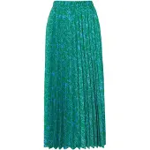 Trendyol Modest Dam Grön Blommig Maxi Utsvängd kjol A-linje Modest Kjolar