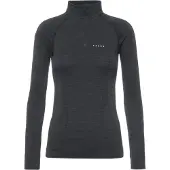 Falke Women's Long Sleeve Zip Wool-Tech Black