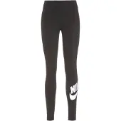 Nike Leggings med stor Swoosh-logga, svart
