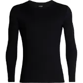 Icebreaker - Underställ - M Merino 260 Oasis LS Crewe Black för UnisexUll - Storlek XXL - Svart