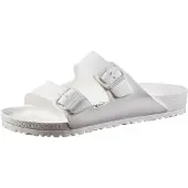 Birkenstock Pantolette 'Arizona' vit