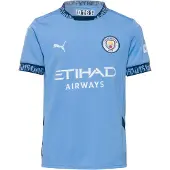 Puma Manchester City Fc 24/25 Hemma Junior T-shirt Med Kort ärm