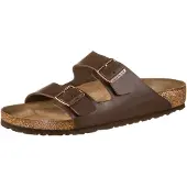 Birkenstock för män. 51701 Sandaler Arizona Birko-Flor (Normal passform) brun (46), Karta, Ingen, Casual
