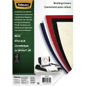 Fellowes Delta - A4 (210 x 297 mm) - kungsblå - 250 g/m² - 100 stk bindningsskydd