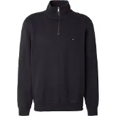 Tommy Hilfiger Sweatshirt 'Essential' marinblå / röd / vit
