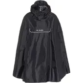 Vaude Unisex Valdipino Rain Poncho Black