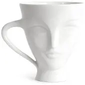 Jonathan Adler Giuliette mugg vit