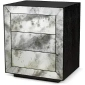 Eichholtz Bogart sängbord charcoal grey