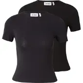 Weekday T-shirt svart