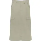 Pull&Bear Kjol khaki