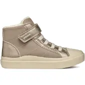 Geox Höga sneakers J GISLI GIRL flickor - Guldfärgad - 33
