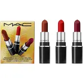 MAC Everyday Luxury Mini Lusterglass Red Set (Trio läppstift)