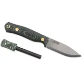 Casström No.8 SFK - Grön Micarta med Tändstål