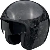 Scorpion Belfast Evo Onyx Carbon öppen Hjälm