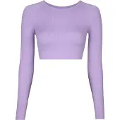 Snocks Funktionstopp 'Seamless' lavendel