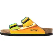 Bayton Pantolette 'Atlas' orange / svart
