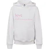 Mister tee Love Definition Tröja Med Huva
