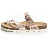 Bayton Pantolette 'Triade' gammalrosa / svart