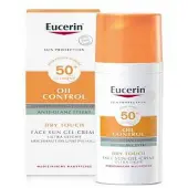 Eucerin Sun Protection Oil Control tonad solgel-kräm SPF 50+ (Light) 50 ml