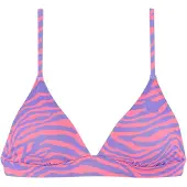 Venice beach Sportbikinitopp lila / ljusrosa