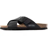 Bayton Pantolette 'Era' rökblå / svart