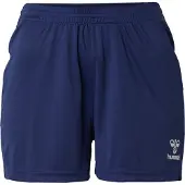 Hummel Sportbyxa 'AUTHENTIC' mörkblå / svart / vit