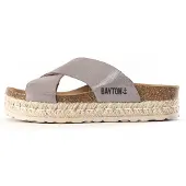 Bayton Pantolette 'Penelope' grå / svart