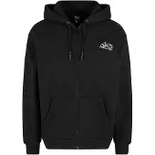 K1x Sweatjacka svart / vit