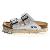 Bayton Pantolette 'Olympe' silver