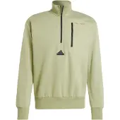 Adidas City Escape Fleece Halv Dragkedja Sweatshirt