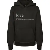 Mister tee Love Definition Tröja Med Huva