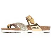 Bayton Pantolette 'Diane' guld / silver
