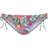 Venice beach Bikiniunderdel grön / orange / rosa / vit