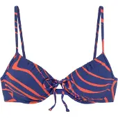 Buffalo Bikiniöverdel 'Dune' blå / orange