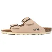 Bayton Pantolette pastellrosa / svart