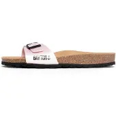 Bayton Pantolette 'Zephyr' beige / rosa / svart