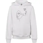 Mister tee One Line Fit Huvtröja