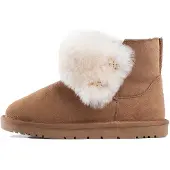 Gooce Snöboots 'Junia' kräm / kastanjebrun