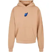 Mister tee Sweatshirt 'Le Papillon' mörkbeige / marinblå / mörkblå / svart