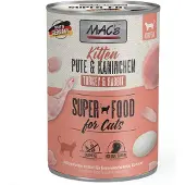 Mac'S Ekonomipack: Cat 24 x 400 g - Kitten kalkon & kanin