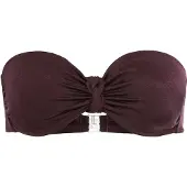 LASCANA Bikiniöverdel 'Nele' aubergine