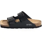 Bayton Pantolette 'Atlas' sand / svart